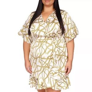 MICHAEL KORS SZ.1X Signature Dress NWT